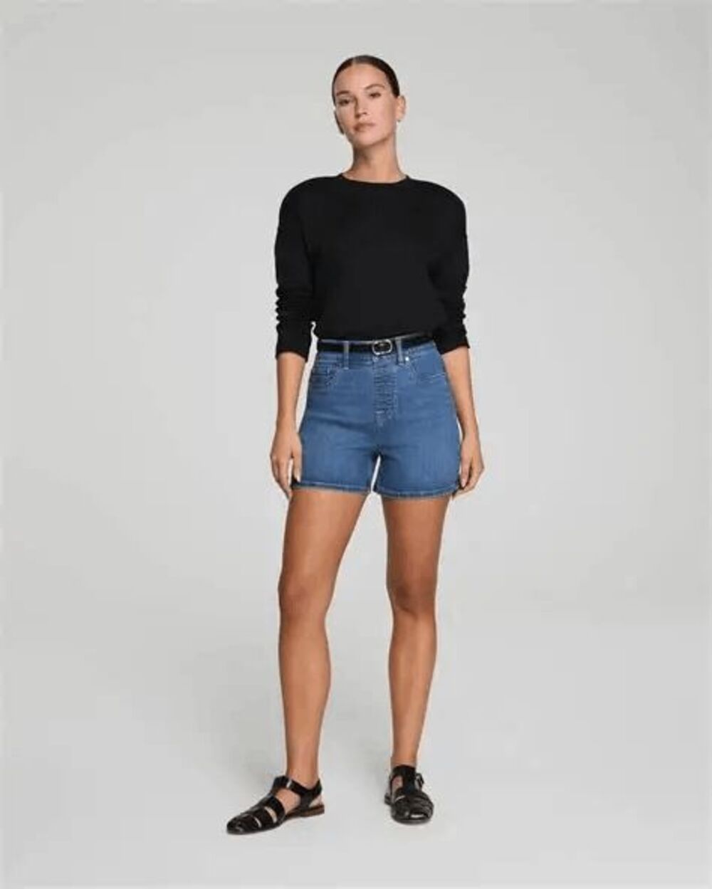 SPANXshape™ Original Every Wear Jean Short, 5" | Vintage Indigo XL